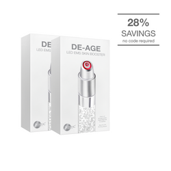 De-Age LED EMS Skin Booster Duo - 20ml x 4