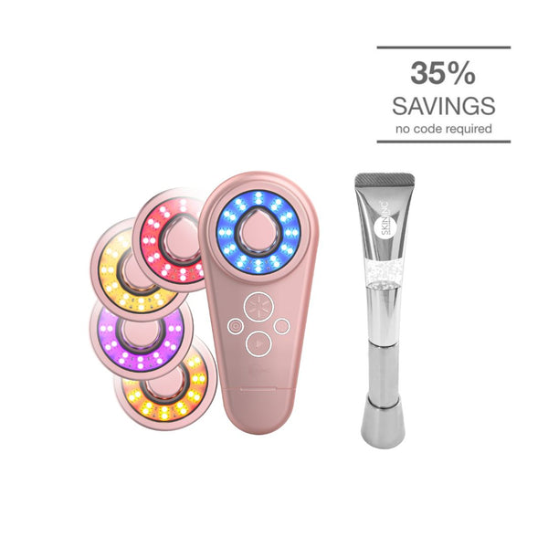 Powerhouse of LED: Tri-Light +SABI AI Rose Gold + De-Age LED EMS Skin Booster