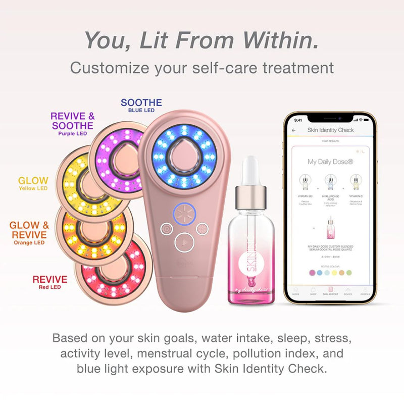 Powerhouse of LED: Tri-Light +SABI AI Rose Gold + De-Age LED EMS Skin Booster